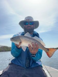 Redfish caught during fishing in Florida