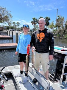 Two spotted weakfish, 16-inch fishing in FL