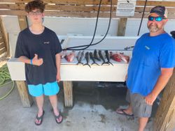 Two anglers fishing in Alabama