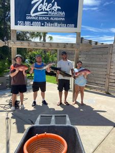 2 big fish caught during fishing trip in AL