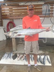 King Mackerel fish caught during fishing trip in Orange Beach