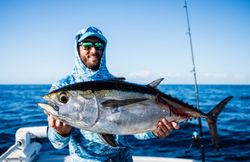 Blackfin tuna caught while fishing in Destin