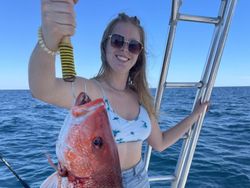 Angler with fishing rod in Destin