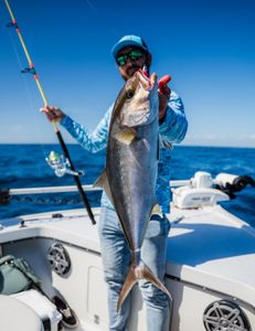 Longfin Yellowtail fish caught in FL
