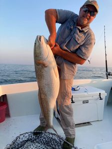 Angler with a 24-inch fish at Trappe