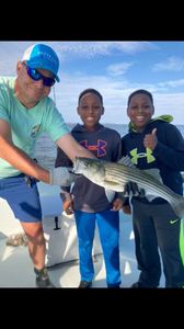 Striped bass caught in Trappe