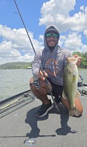 One person fishing in TX