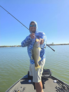 Angler fishing in San Antonio
