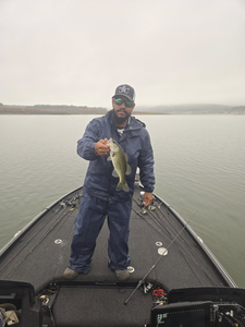 Lone angler fishing in TX
