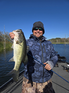 Largemouth bass caught while fishing in San Antonio
