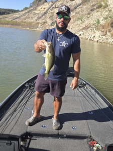 Largemouth bass caught in San Antonio
