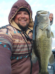 Largemouth bass caught in San Antonio
