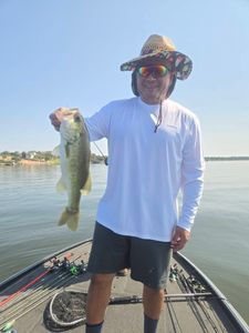 Largemouth Bass caught while fishing in San Antonio