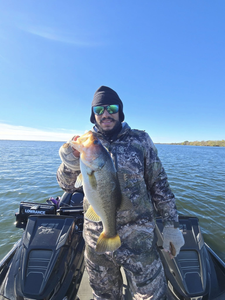Largemouth bass caught while fishing in San Antonio