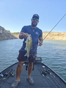 Largemouth Bass caught while fishing in TX