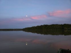 Scenic view of a river in Ohio