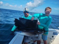 Atlantic Sailfish caught by 2 people in Shalimar