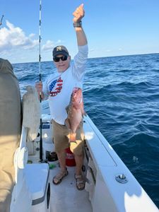Lone angler fishing in Florida