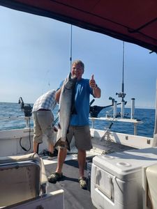 Coho Salmon caught while fishing in Mexico