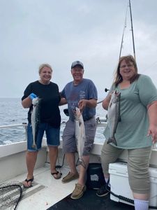 Three coho and chinook salmon caught in NY