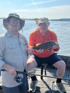 Two people fishing in Harrisburg