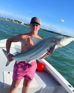 Angler with big 30-inch fish caught in Marathon, Florida