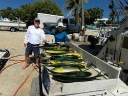 Pair of anglers fishing in Florida