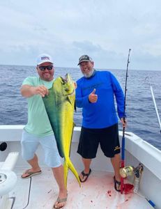 Fishing adventure in FL with two anglers
