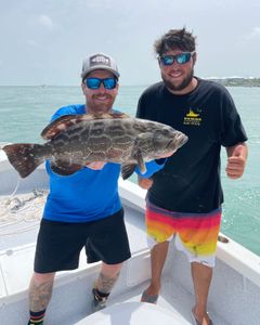Fishing for a Black Grouper in FL