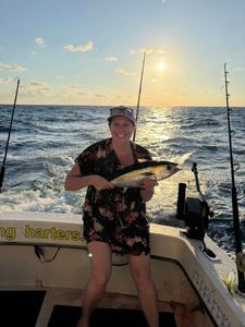 Blackfin tuna caught while fishing in FL