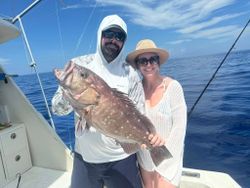 Two people fishing in Florida