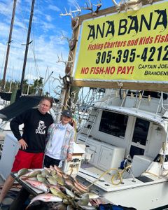 Two people fishing in Florida