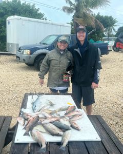 Fishing in Marathon with 4 fish caught
