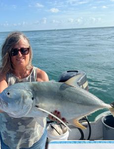 Giant trevally caught by an angler in Marathon