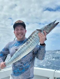 Great Barracuda, a large fish caught while fishing in FL