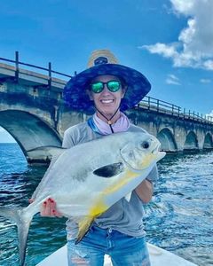 Permit fish caught in FL