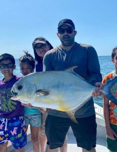 Permit fish caught in FL fishing