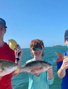 Two fish caught while fishing in FL