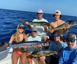4 wahoo fish caught in FL