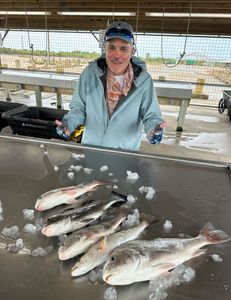 Two anglers fishing in Texas
