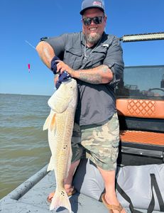 One person fishing in Texas