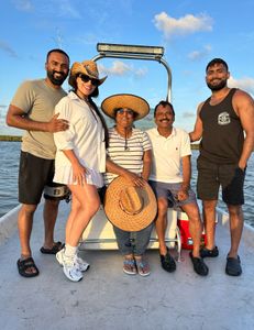 5 people fishing in TX