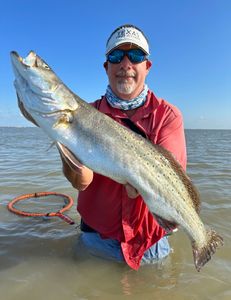 Angler fishing in Matagorda