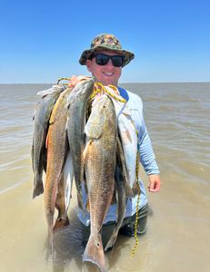 2 big fish caught while fishing in Matagorda