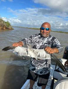 Two people fishing in Matagorda