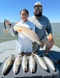Redfish caught in TX