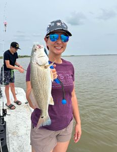 Redfish caught in Matagorda, Texas
