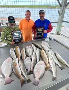 10 spotted weakfish, fishing at Matagorda