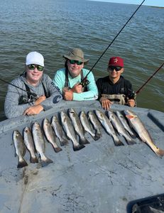 7 spotted weakfish caught in TX while fishing