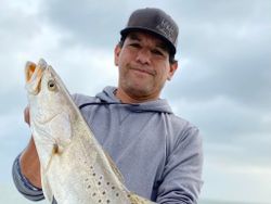 Spotted Weakfish caught while fishing in Matagorda